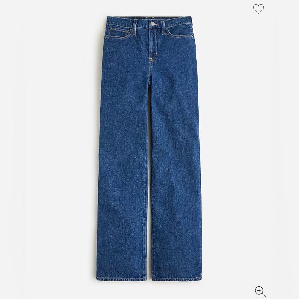NWT! J. CREW Full Length Slim Wide-Leg Jeans​